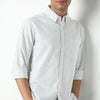 Regular Fit Striped Shirt Collar Regular Length Shirt