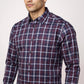 Cotton Checkered Country Slub Shirt