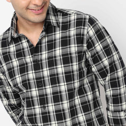 Cotton Checkered Nottingham Shirt