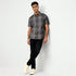 Cotton Checkered Country Slub Shirt