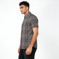 Cotton Checkered Country Slub Shirt