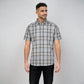 Cotton Checkered Country Slub Shirt