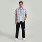 Cotton Checkered Country Slub Shirt