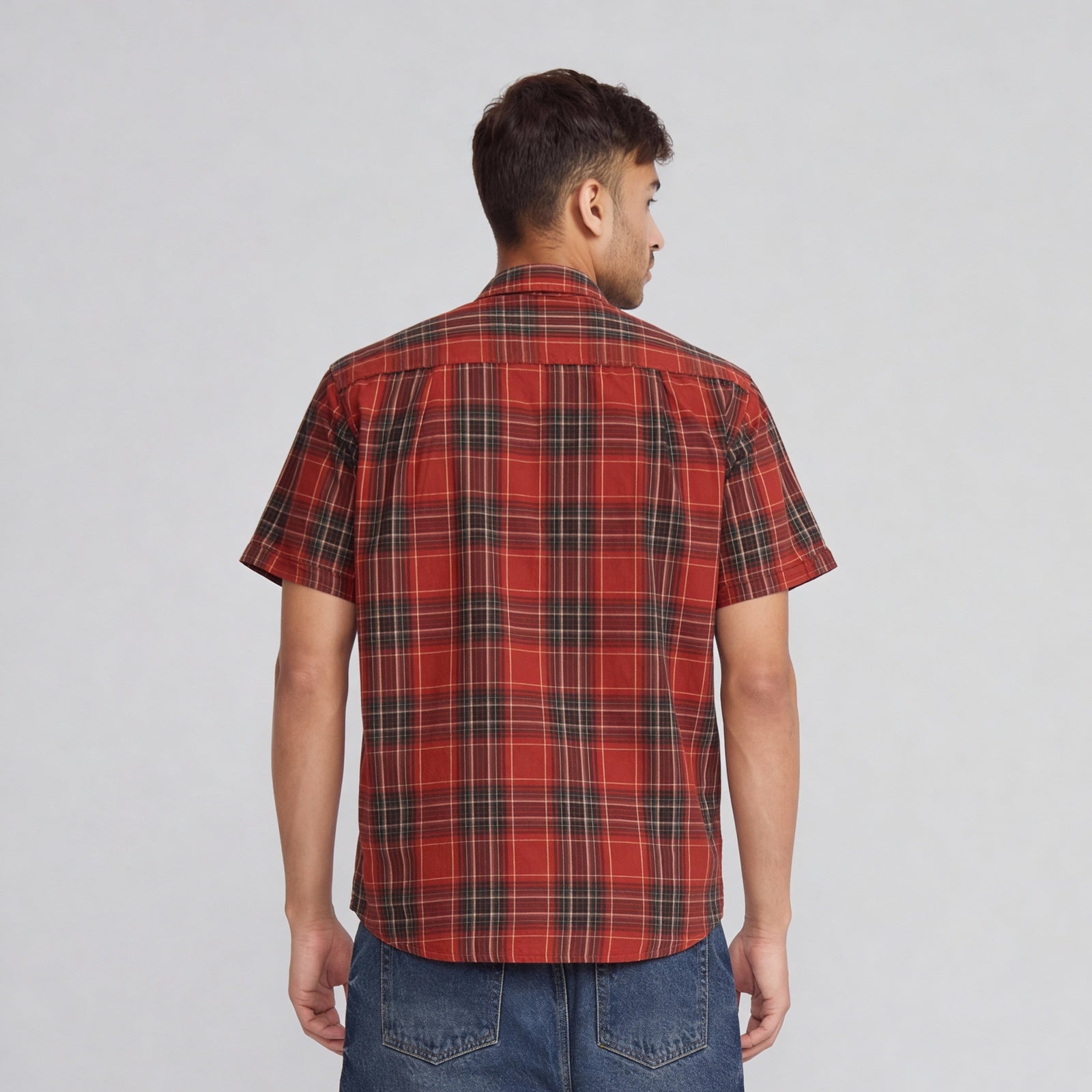 Cotton Striped Country Slub Shirt