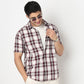Cotton Checkered Country Slub Shirt