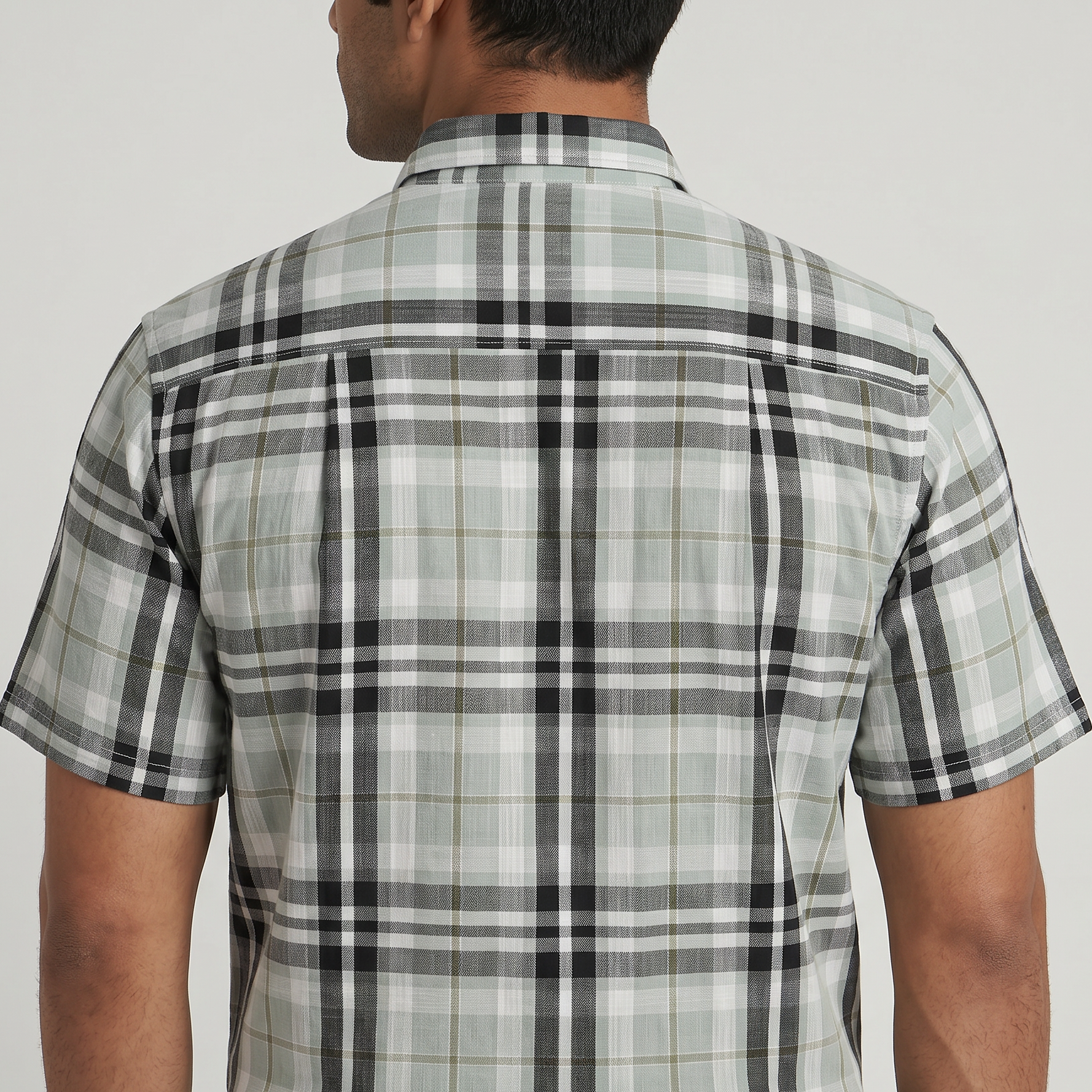 Cotton Checkered Shirt