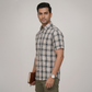 Cotton Checkered Shirt