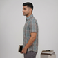 Cotton Checkered Shirt