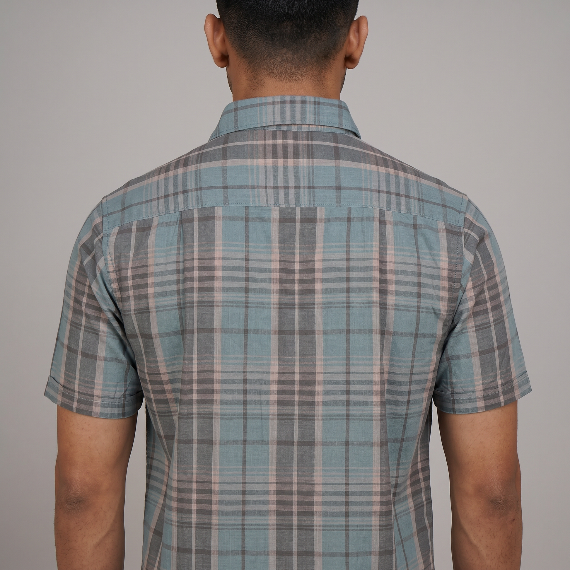 Cotton Checkered Shirt