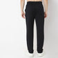 Regular Fit Solid Mid Rise Trousers
