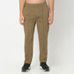 Regular Fit Solid Mid Rise Trousers