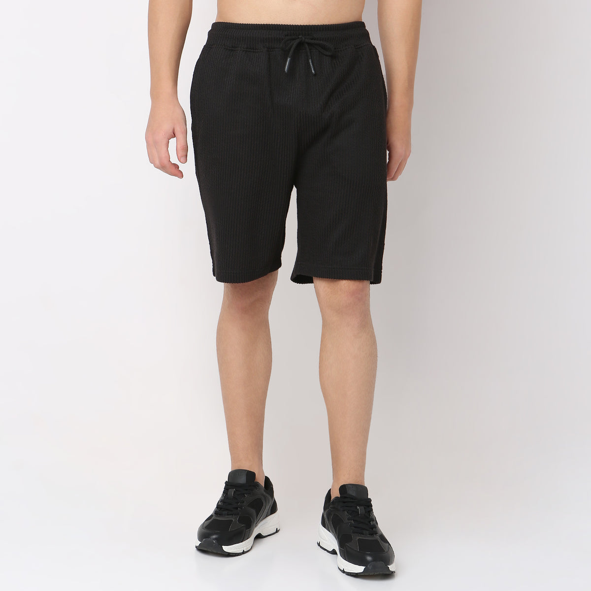 Solid Modern Street Shorts