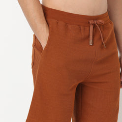 Above Knee Structured Cropped Bermuda Structured Shorts 