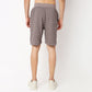 Regular Fit Structured Mid Rise Shorts