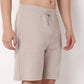Above Knee Solid Structured Uniset Shorts