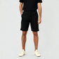 Above Knee Solid Structured Uniset Shorts