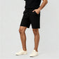 Above Knee Solid Structured Uniset Shorts