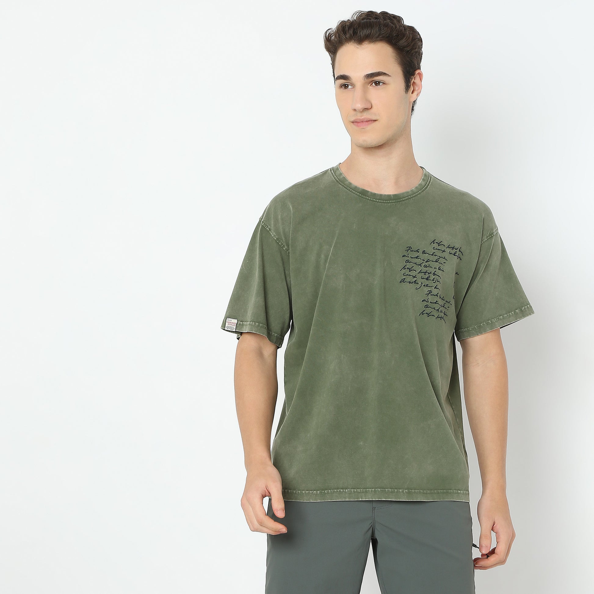 Oversize Graphic Crew Neck Modern Street Union T-Shirt