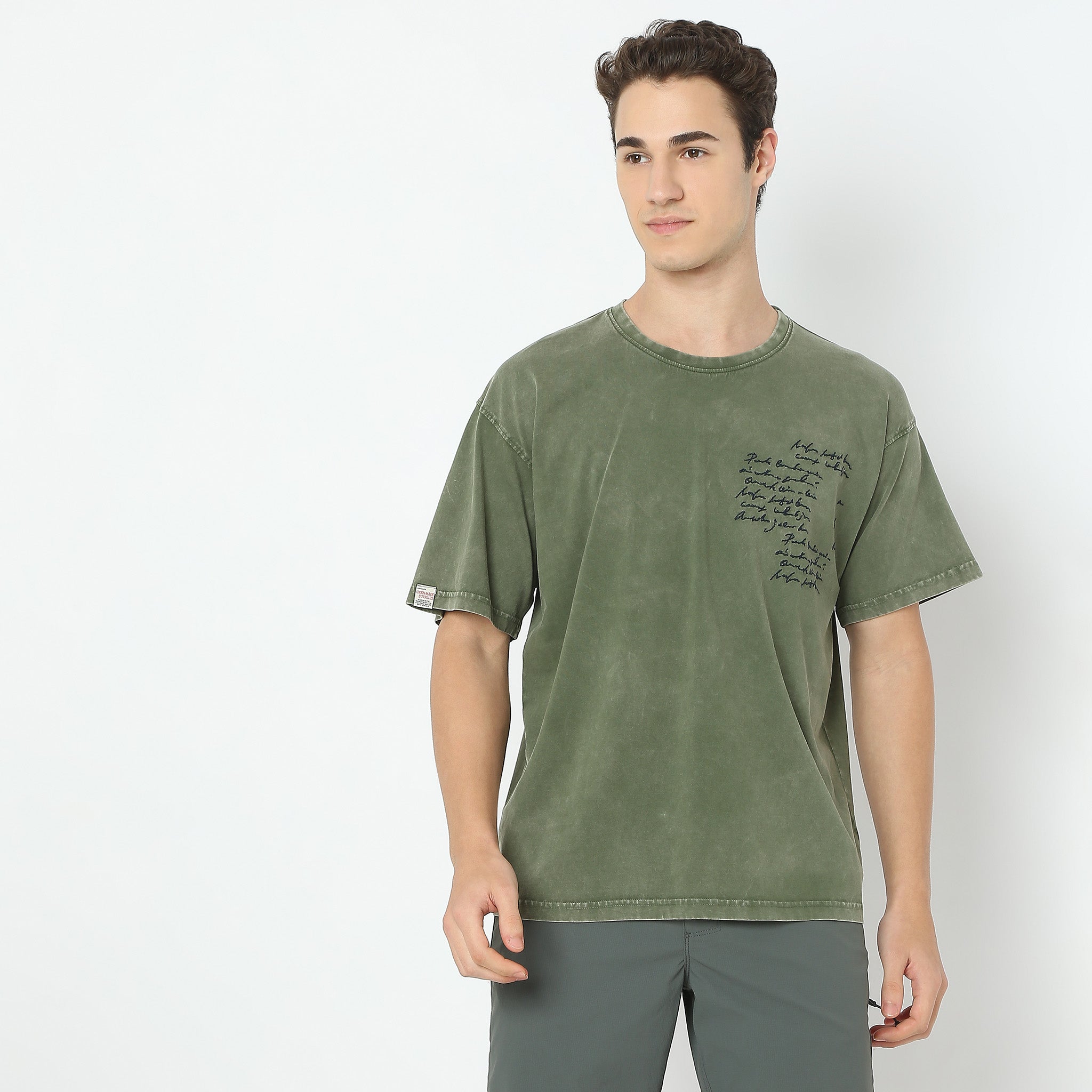 Oversize Graphic Crew Neck Modern Street Union T-Shirt