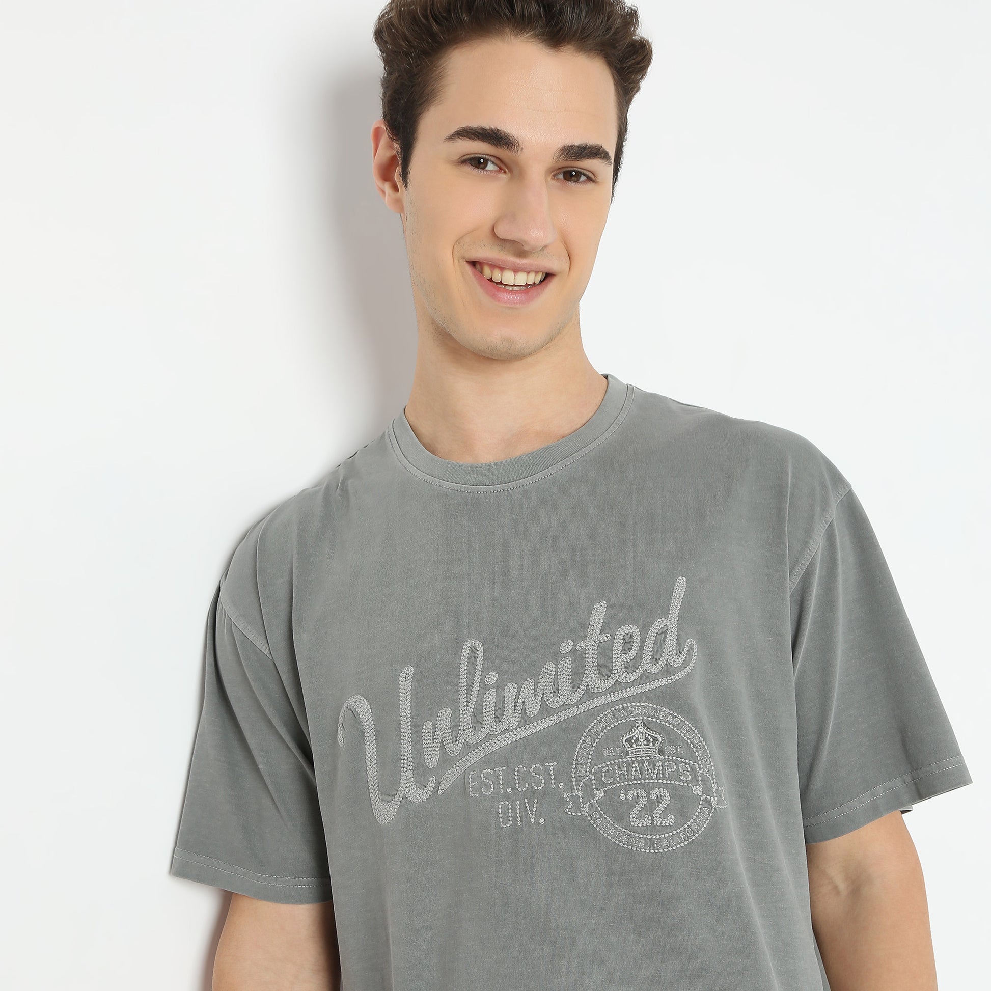 Oversize Graphic Crew Neck Modern Street Union T-Shirt