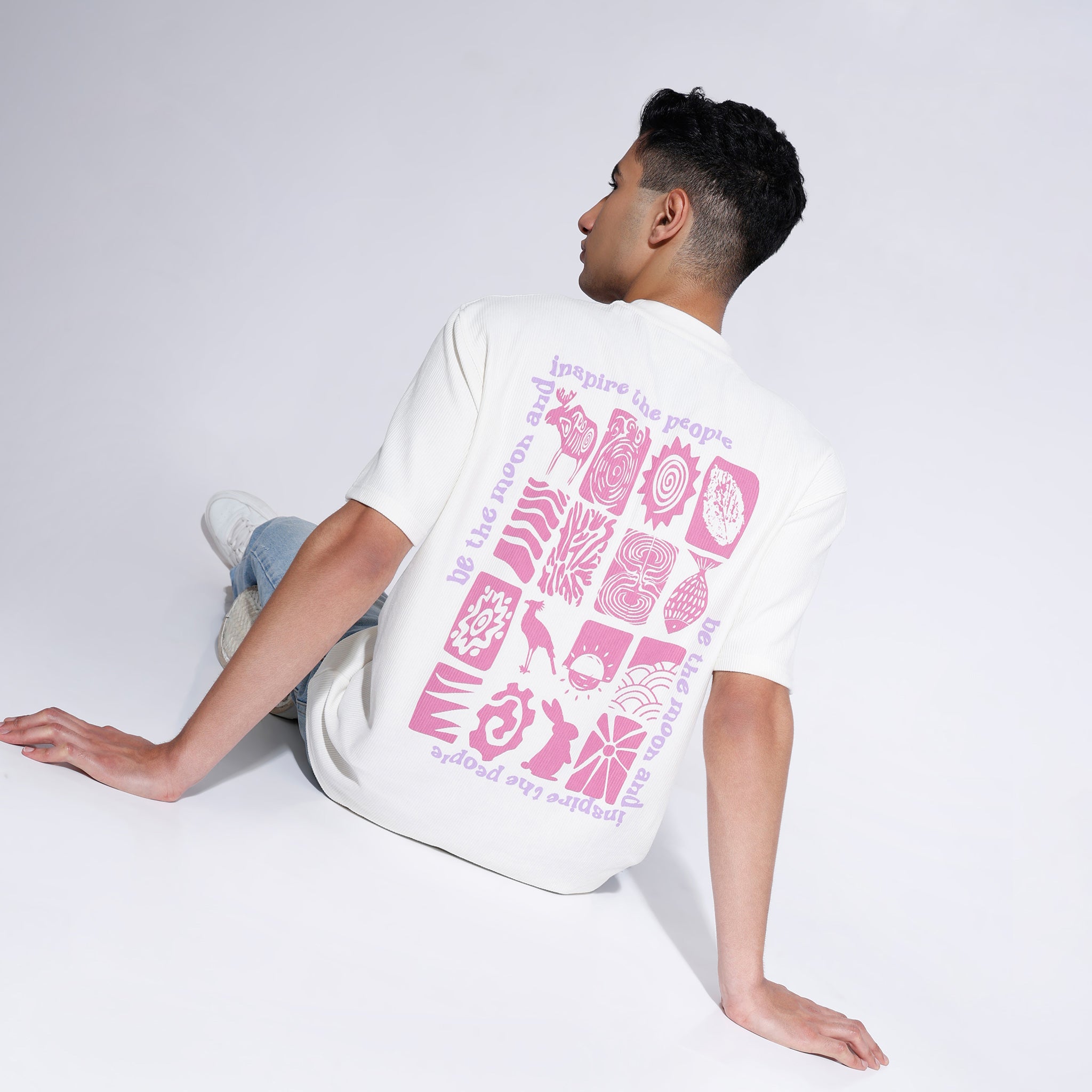 Oversize Graphic Regular Length T-Shirt