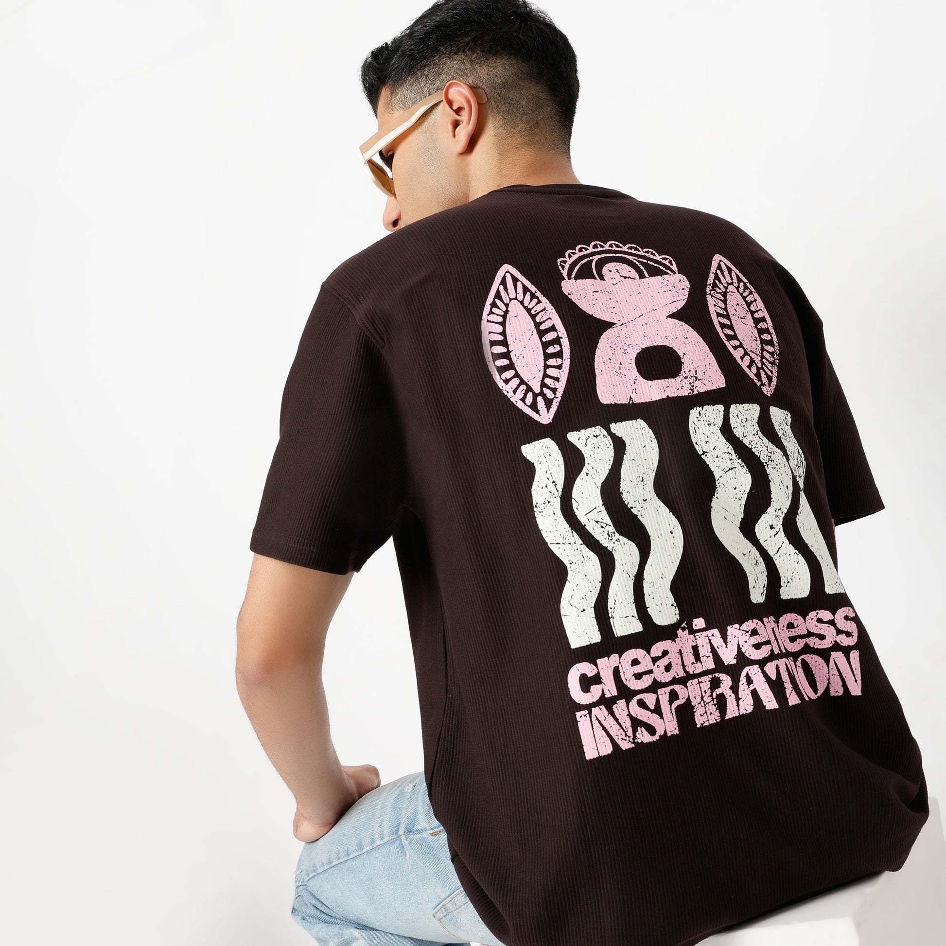 Oversize Graphic Regular Length T-Shirt