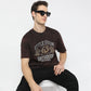 Oversized Crew Neck Modern Street Union Graphic T-Shirt