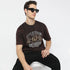 Oversized Crew Neck Modern Street Union Graphic T-Shirt