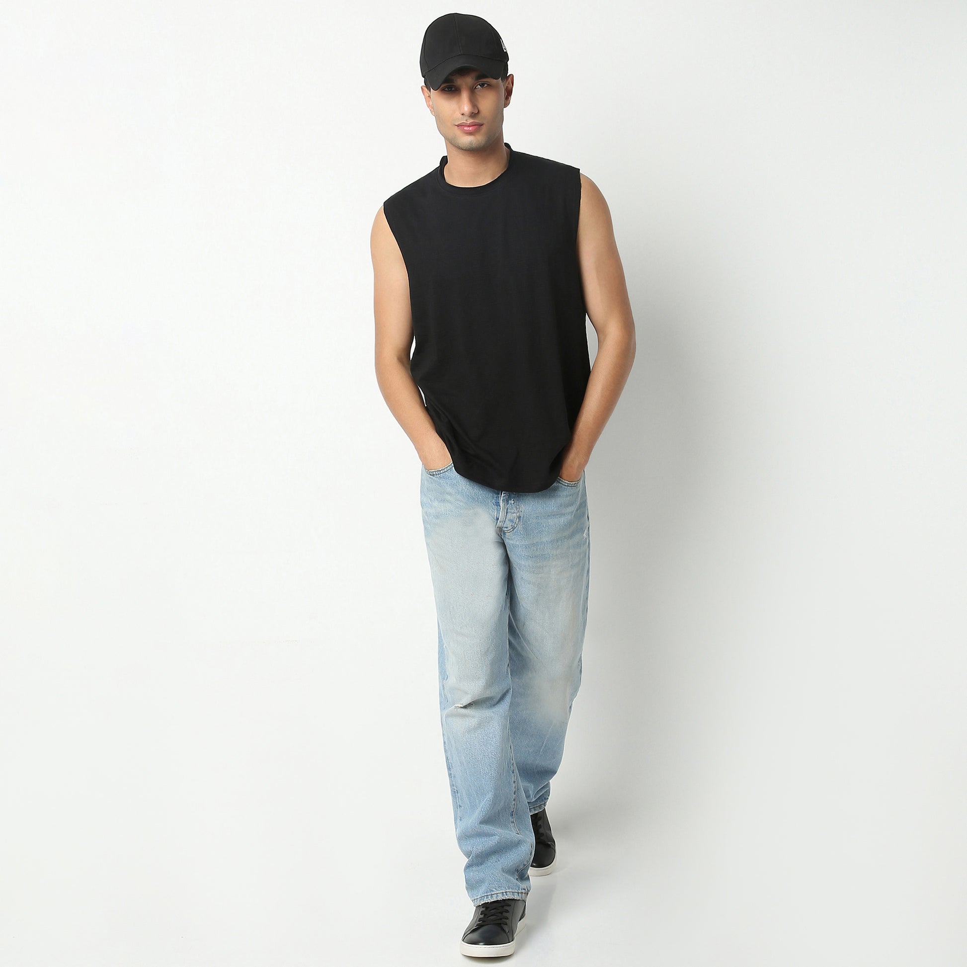 Oversize Structured Regular Length T-Shirt