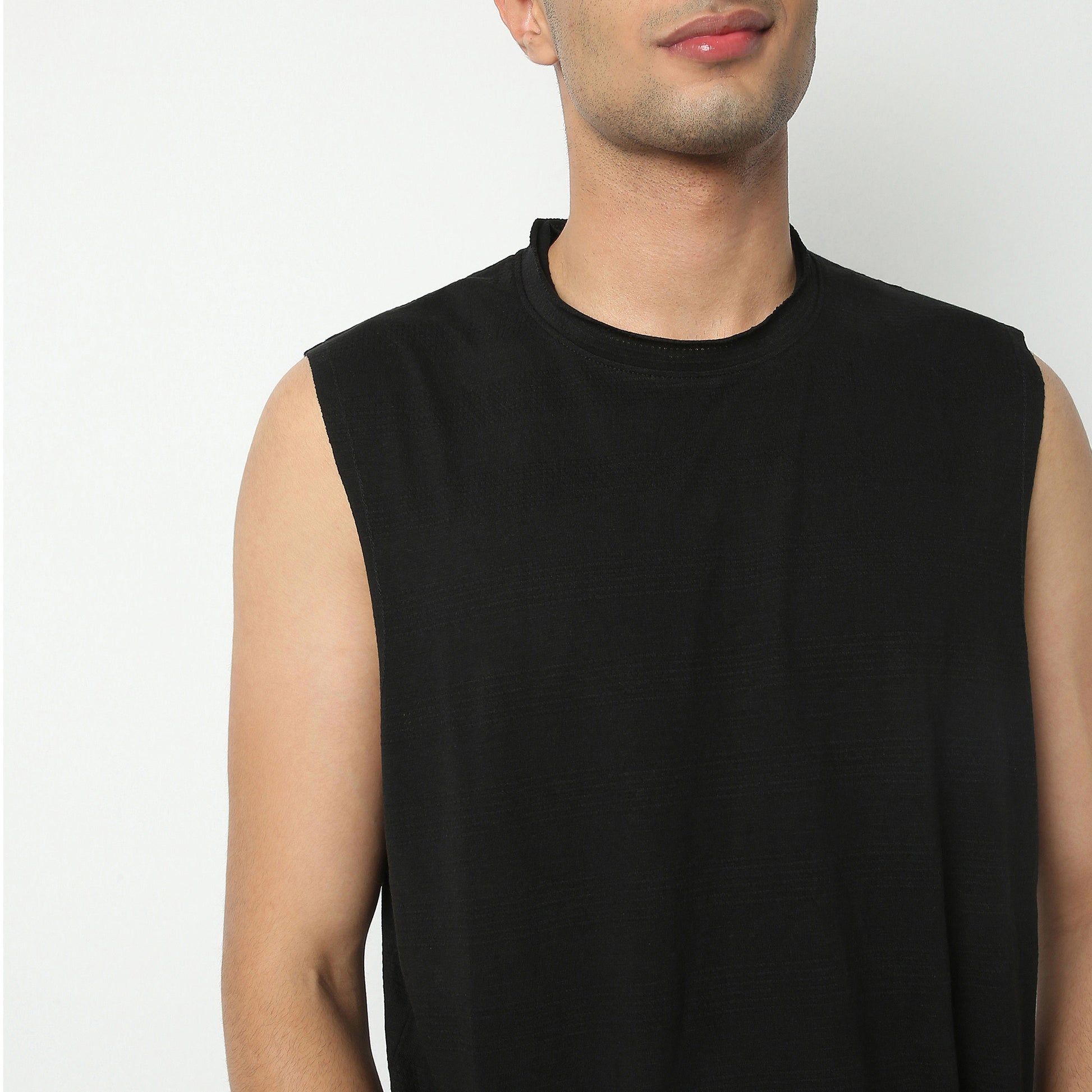 Oversize Structured Regular Length T-Shirt