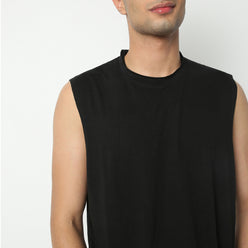 Oversize Structured Regular Length T-Shirt