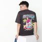 Graphic Cotton Fabric Oversize T-Shirt