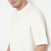 Crew Neck Structured Baggy T-Shirt