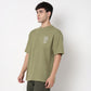 Cotton Structured Oversized T-Shirt