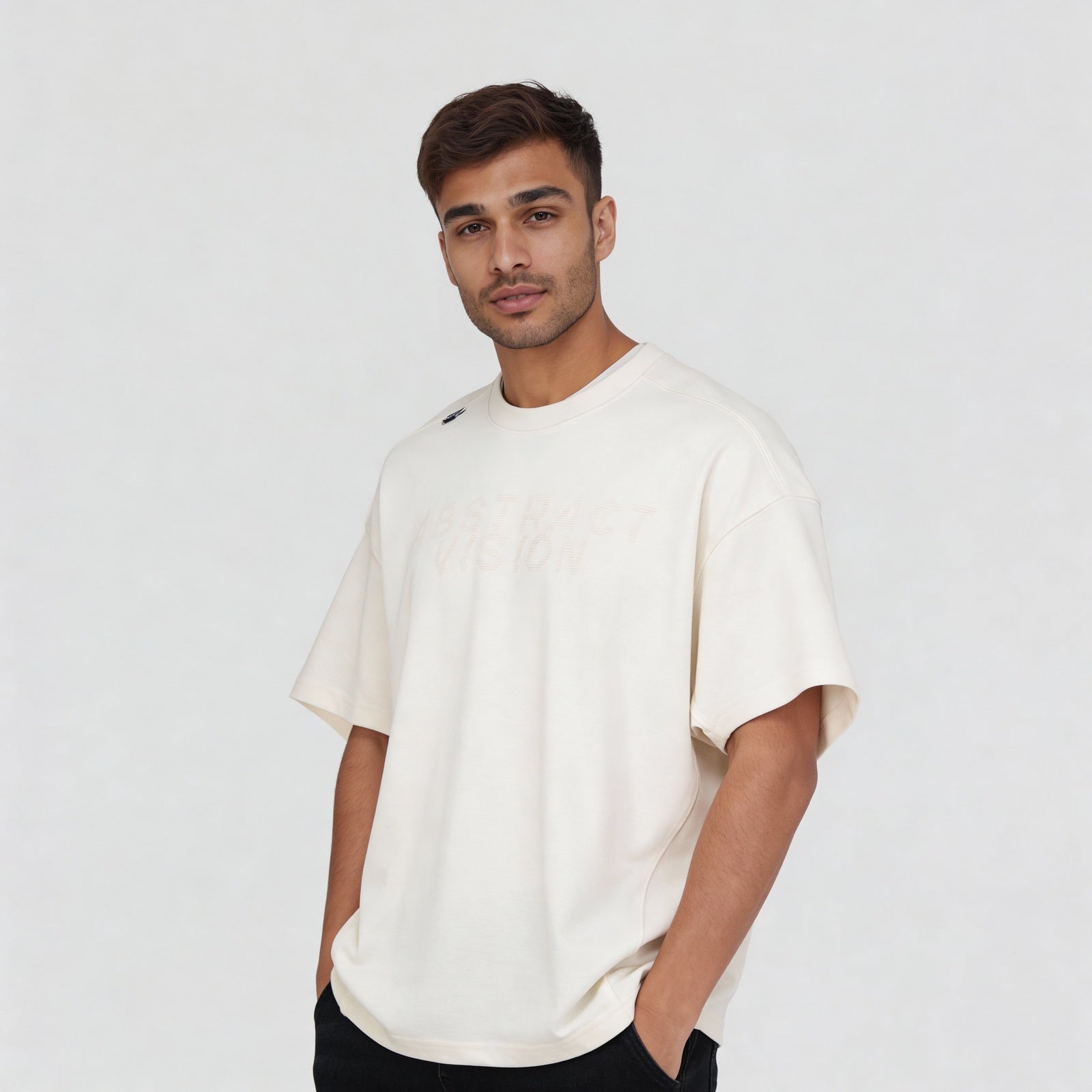 Graphic Crew Neck Oversize T-Shirt