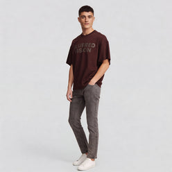 Graphic Crew Neck Oversize T-Shirt