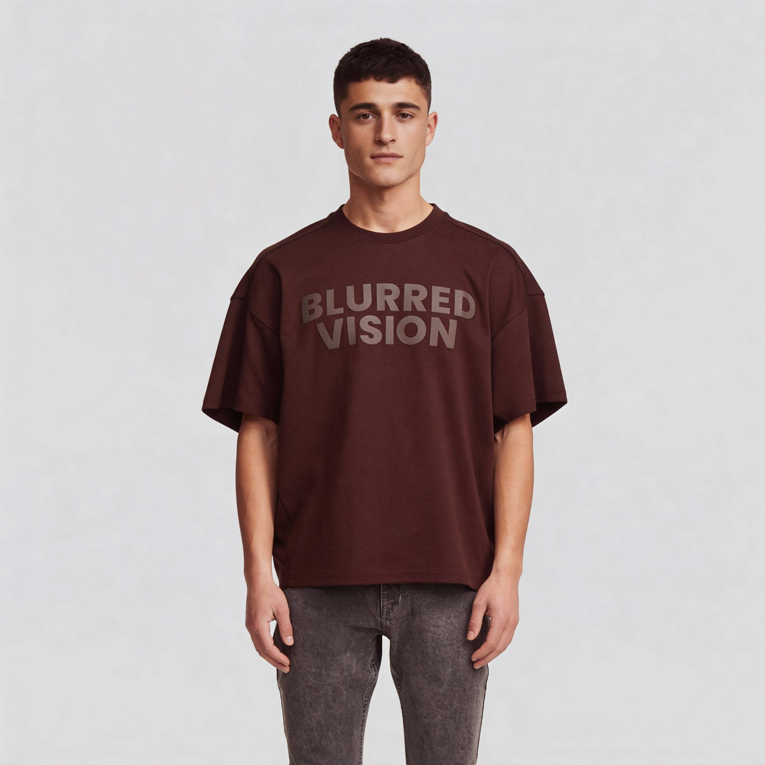 Graphic Crew Neck Oversize T-Shirt