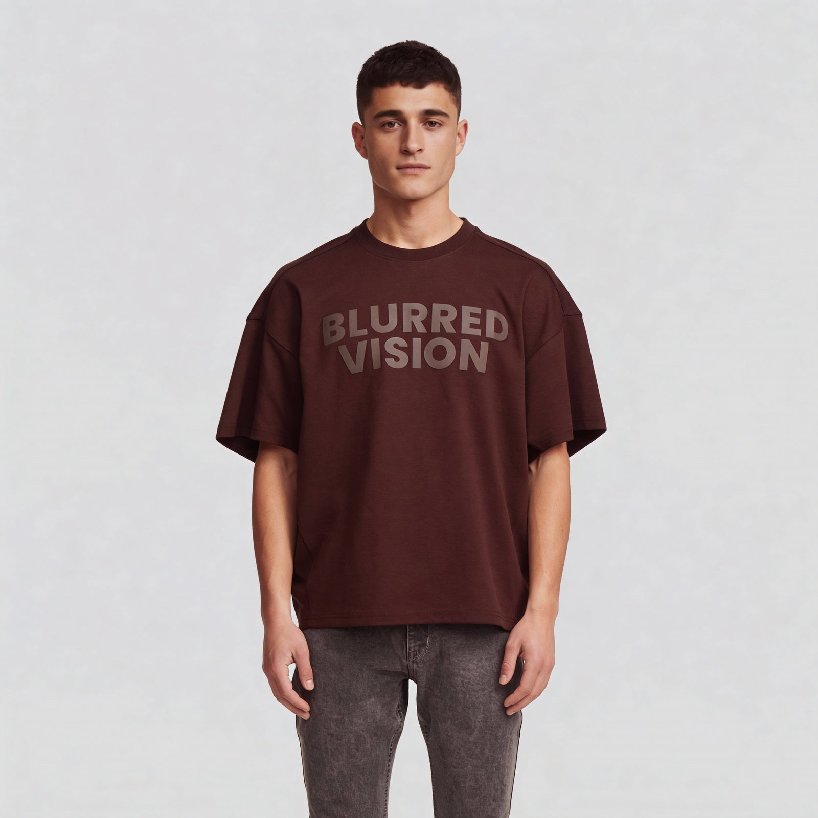 Graphic Crew Neck Oversize T-Shirt