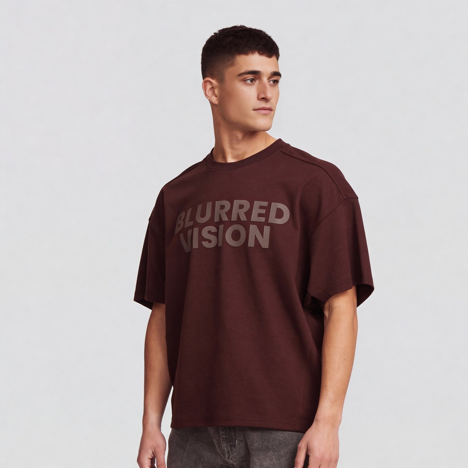 Graphic Crew Neck Oversize T-Shirt