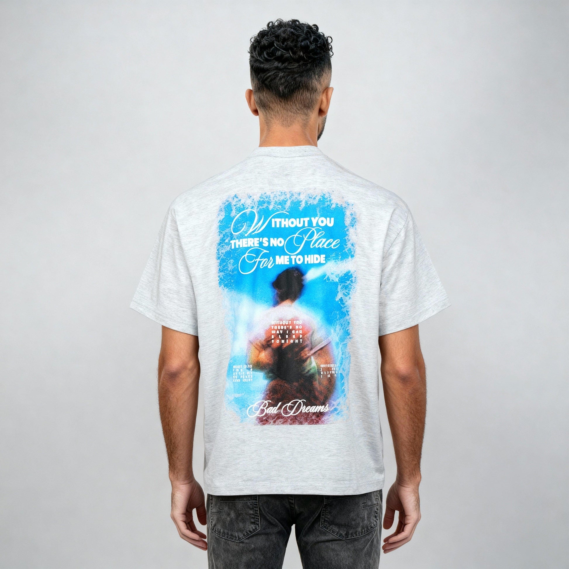 Oversize Cotton Karaoke Graphic T-Shirt