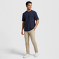 Structured Crew Neck Baggy T-Shirt