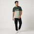 Cut and Sew Crew Neck Union T-Shirt