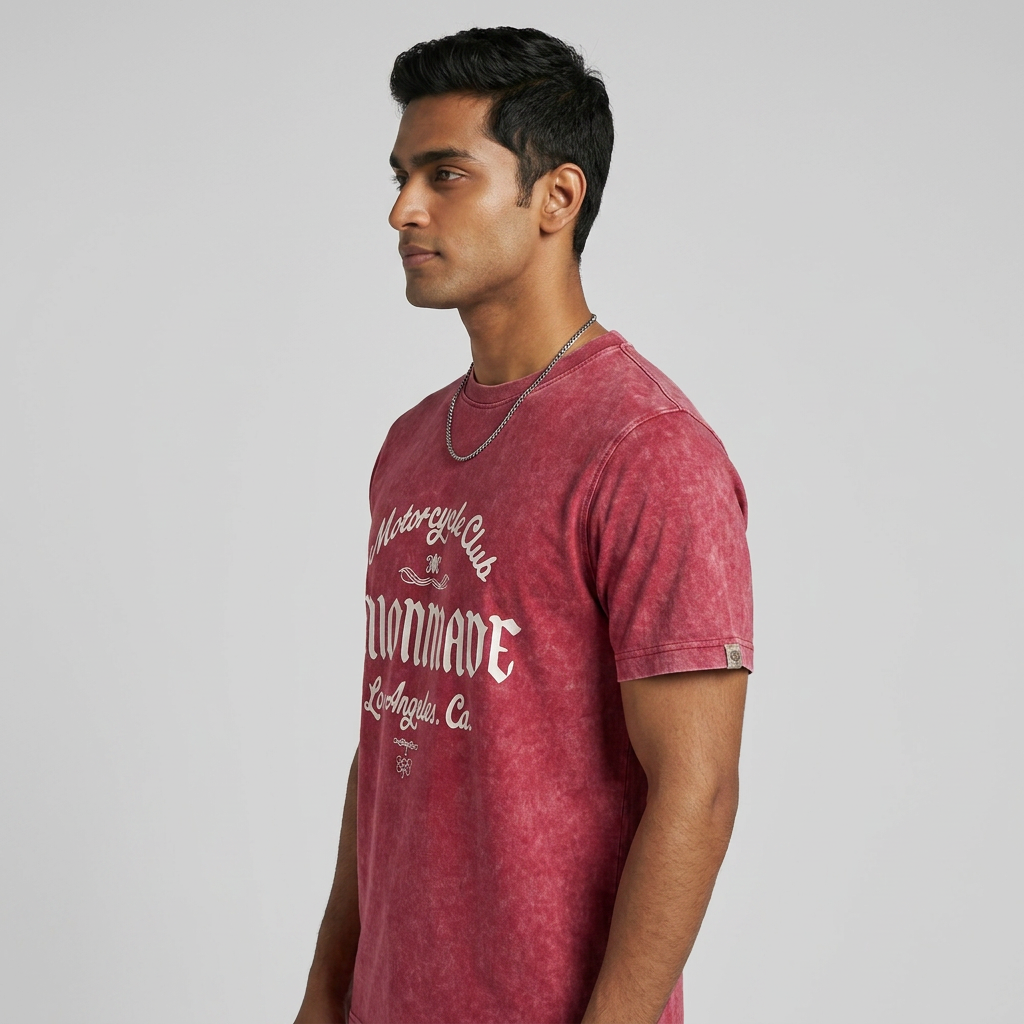 Graphic Crew Neck Union T-Shirt