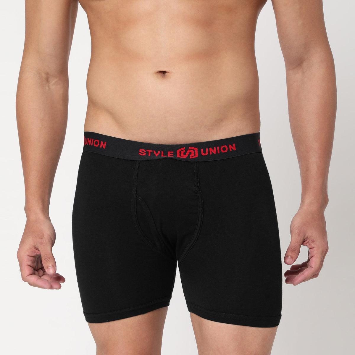 Cotton Black Mens Brief