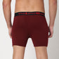 Cotton Black & Maroon Briefs