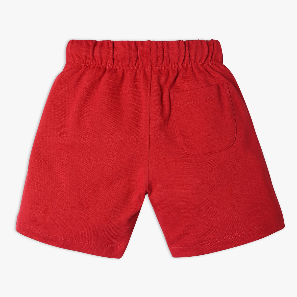 Boy's Regular Fit Solid Mid Rise Shorts