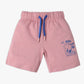 Boy's Regular Fit Solid Mid Rise Shorts