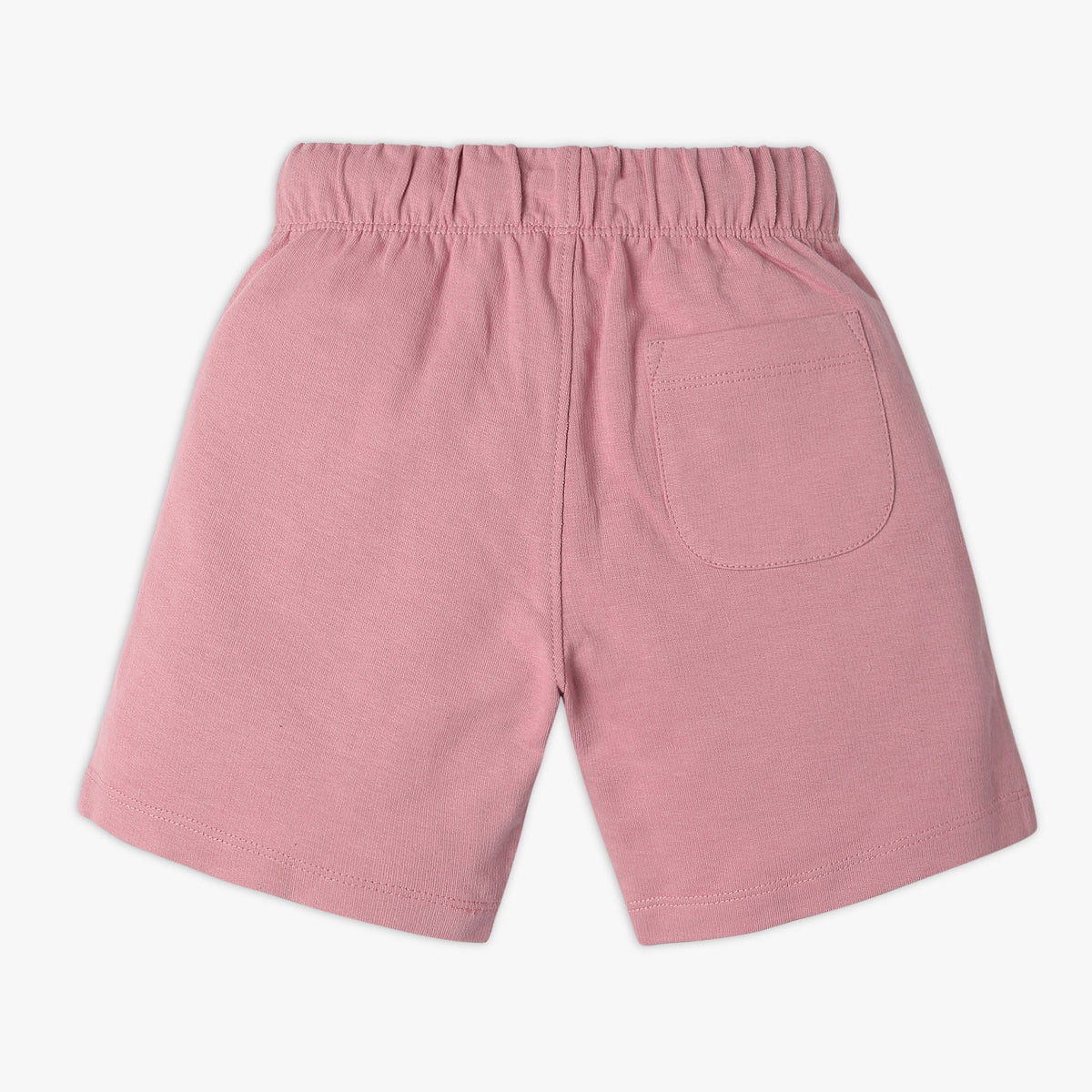 Boy's Regular Fit Solid Mid Rise Shorts