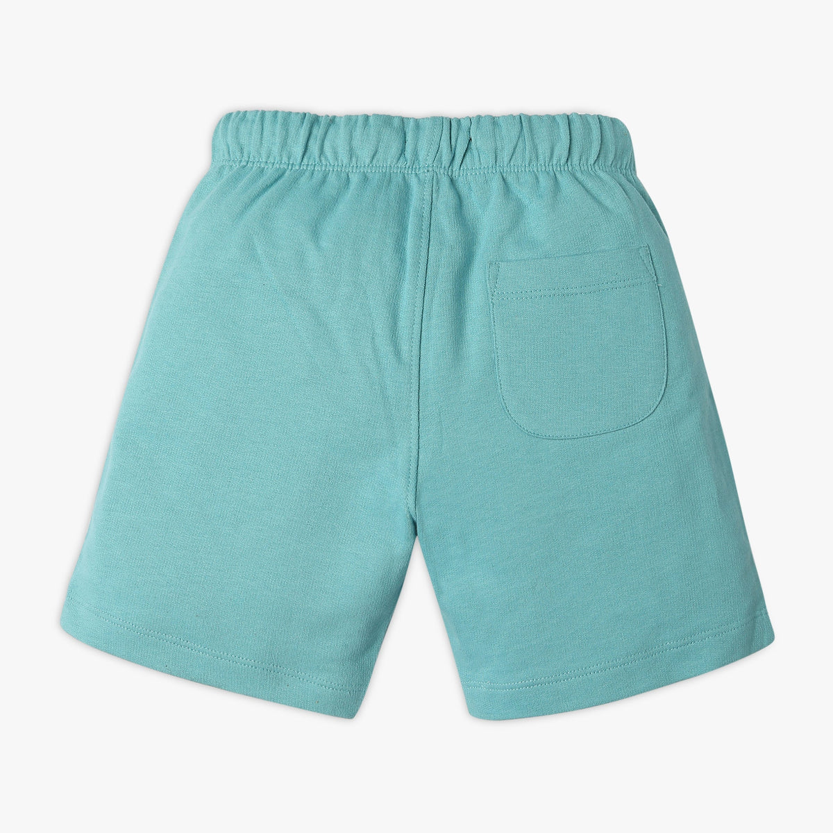 Boy's Regular Fit Solid Mid Rise Shorts