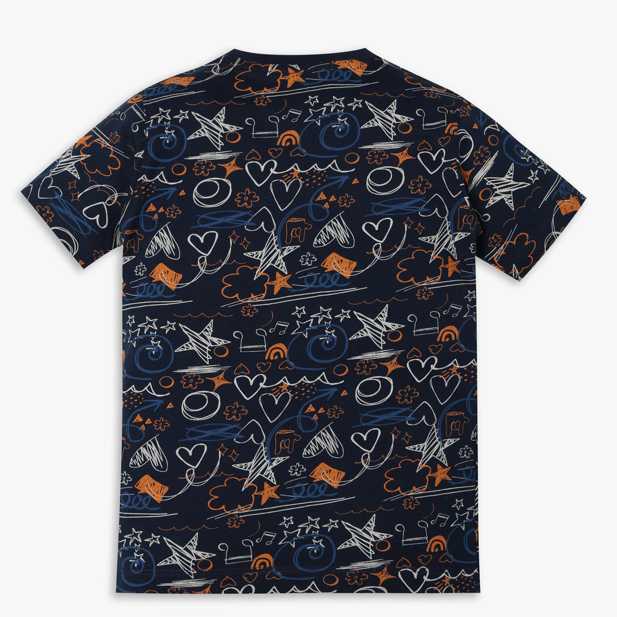 Boys Regular Fit Printed Sleepwear Set